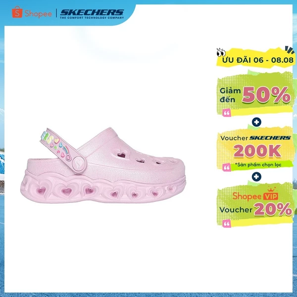 [ĐỘC QUYỀN ONLINE] Giày Thể Thao Bé Gái Skechers Light Hearted-308411L-LTPK