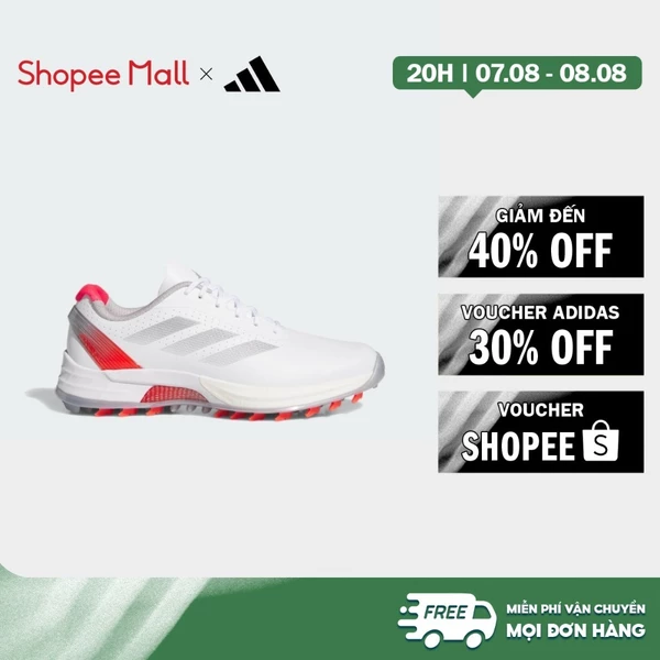 [Duy nhất 8.8 - VOUCHER 30%]adidas Đánh gôn Giày Golf Đinh Liền Adizero ZG Nữ trắng IH9889