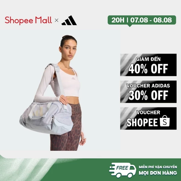 [Duy nhất 8.8 - VOUCHER 30%]adidas Gym & Training Túi Duffel Nữ adidas Defender S Nữ Xám KG8473