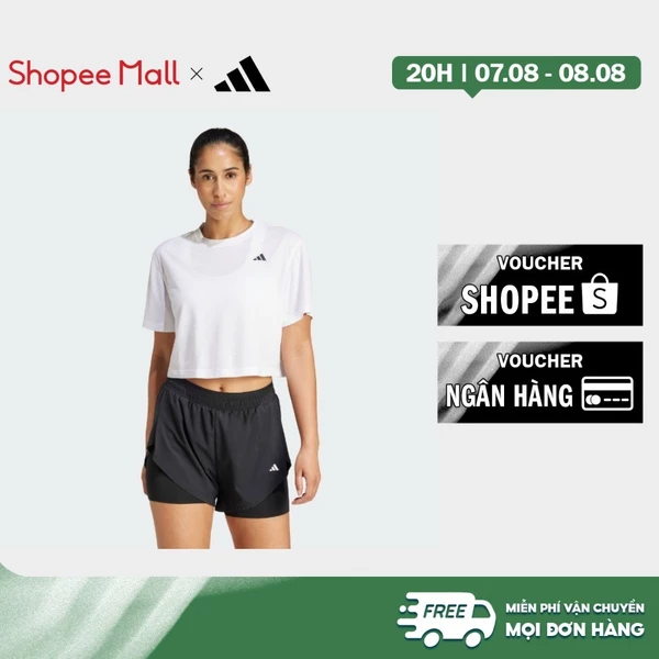 adidas Gym & Training Áo Thun Tập Luyện Dáng Boxy Train Essentials Nữ trắng JC9556