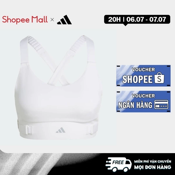 adidas Gym & Training Áo Bra Chạy Bộ High Support Luxe FastImpact Nữ trắng IM7706