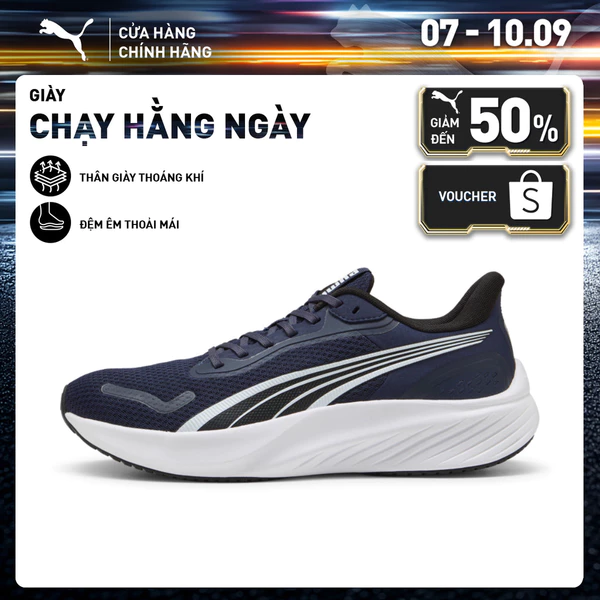 Giày Chạy Bộ PUMA Unisex Pounce Lite Navy Màu Xanh