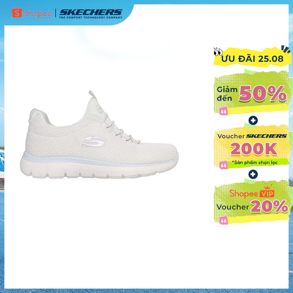 [ĐỘC QUYỀN ONLINE] Giày Thể Thao Nữ Skechers Sport Summits Summer Blush - 150268-NTMT Memory Foam