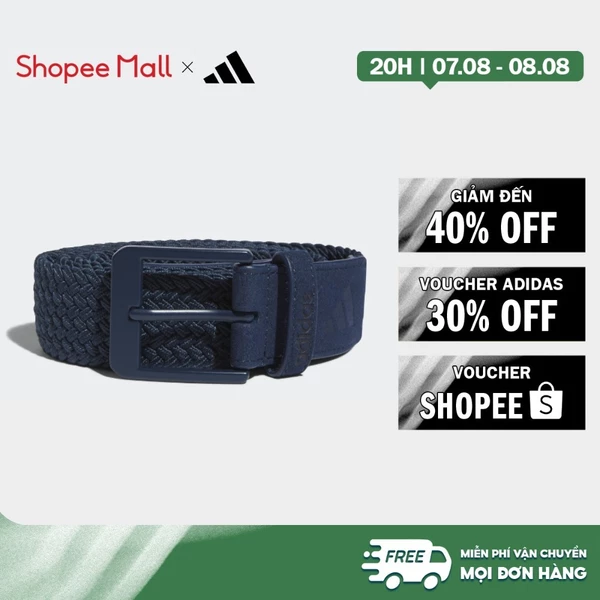 [Duy nhất 8.8 - VOUCHER 30%]adidas Đánh gôn Thắt Lưng Bện Co Giãn Nam Màu xanh da trời HS5558