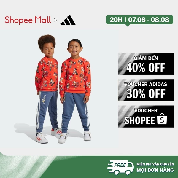 [Duy nhất 8.8 - VOUCHER 30%]adidas Phong cách sống Quần Jogger Disney Mickey Mouse Trẻ em trái cam IV9625