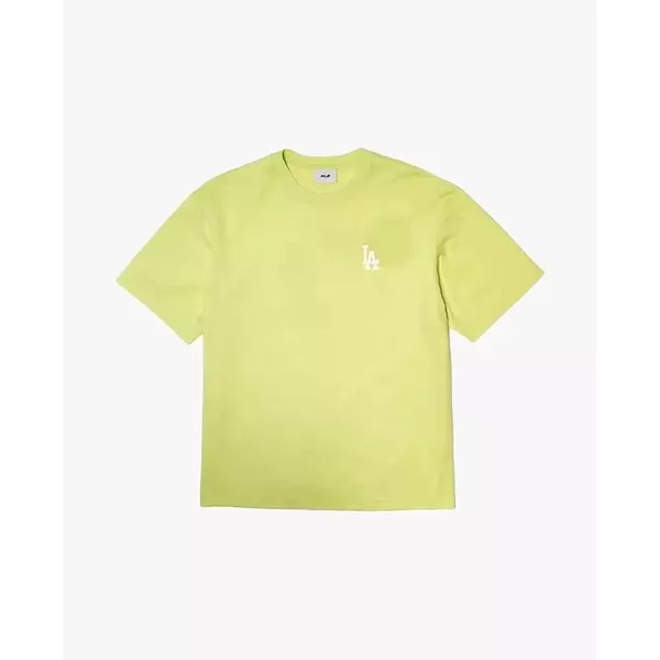 MLB - Áo thun unisex cổ tròn tay ngắn in họa tiết_3ATSN7663-07LAL