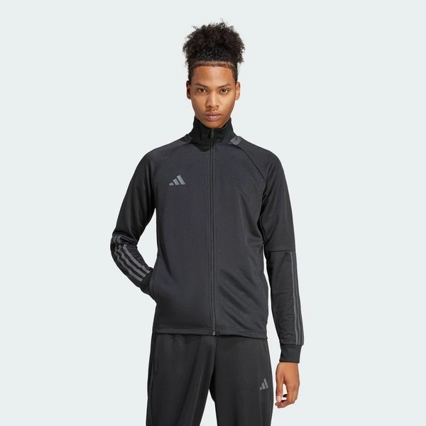 adidas Phong cách sống Áo Track Jacket Dáng Ôm 3 Sọc Sereno AEROREADY Nam Đen IW9221
