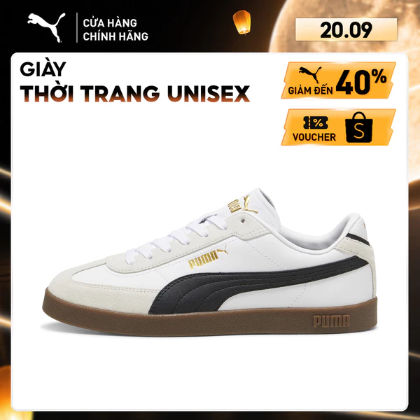 Giày Thời Trang PUMA Unisex Club II Era Màu Trắng