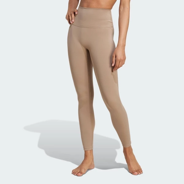 adidas Gym & Training Quần Legging 7/8 Sculpt All Me Nữ nâu JW0491