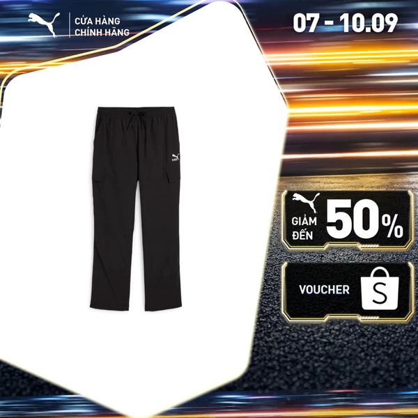 Quần Dài Thời Trang PUMA Nam CLASSICS Cargo Pants Black Màu Đen