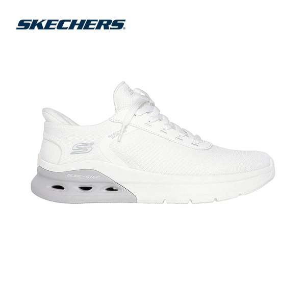 Giày Thể Thao Nam Skechers Slip-ins BOBS Sport Arc Waves 2.0 Now It Thường Ngày-118317-WHT Memory Foam Online Sale