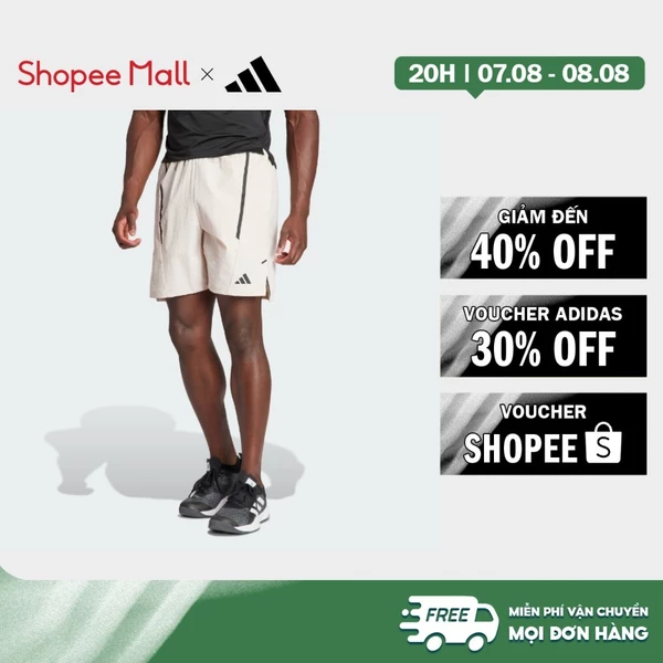 [Duy nhất 8.8 - VOUCHER 30%]adidas Gym & Training Quần Short Workout Adistrong Designed for Training Nam Hồng IS9004