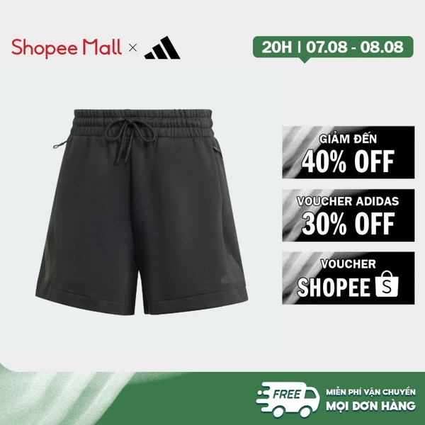 [Duy nhất 8.8 - VOUCHER 30%]adidas Phong cách sống Quần Short adidas Z.N.E. Nữ Đen JE7845