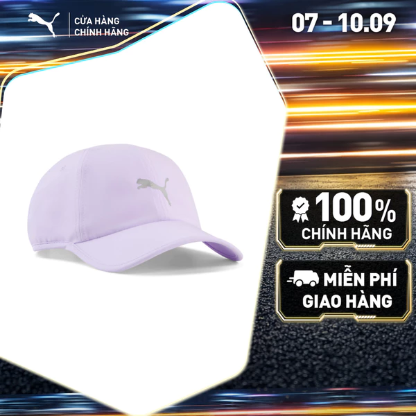 Nón Thể Thao Chạy Bộ PUMA Unisex EVERYDAY RUNNING BB Cap Light Lavender Màu Tím