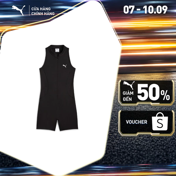 Set Đồ Jumpsuits Thời Trang PUMA Nữ DARE TO Onesie Black Màu Đen