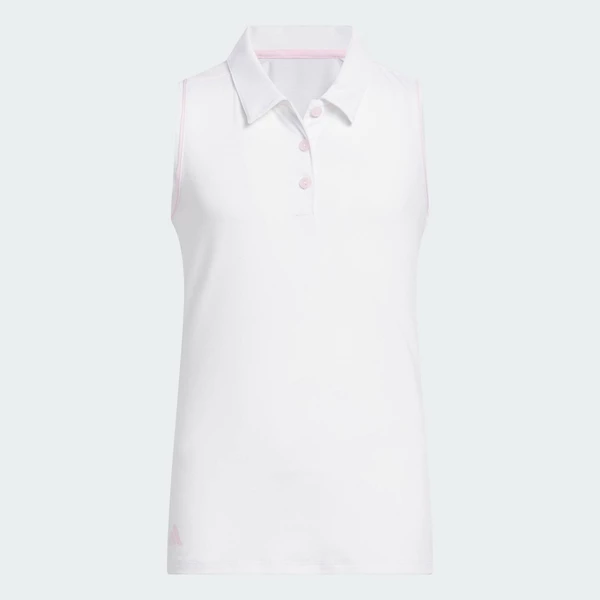 adidas Đánh gôn Áo Polo Không Tay Chuyên Dụng Cho Trẻ Em Trẻ em trắng JP4045