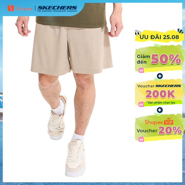 Quần Đùi Thể Thao Nam Skechers Lifestyle Physical Academia Collection Trendy Shorts - L125M026-054U Online Sale