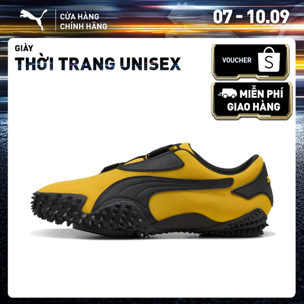 Giày Thời Trang PUMA Unisex Mostro OG Prime Pelé Yellow-Black Màu Vàng