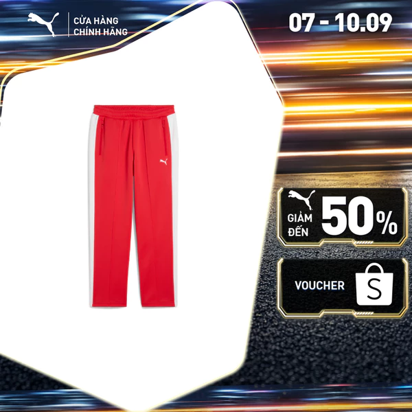 Quần Dài Thể Thao PUMA Nam T7 ALWAYS ON Track Pants For All Time Red Màu Đỏ