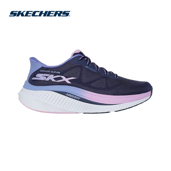 Giày Thể Thao Nữ Skechers Slip-ins GOwalk Max Cushioning Arch Fit Areena Đi Bộ - 125582-NVLV APMA Online Sale