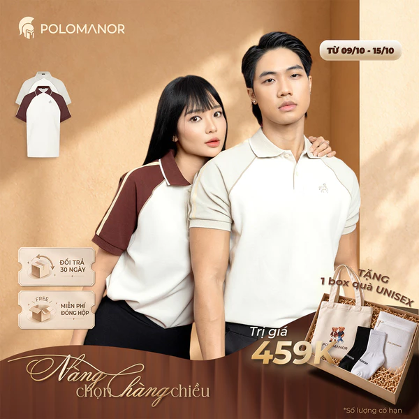 Áo polo nam cao cấp CHILLI , BST STALLION vải CVC Diamond, sang trọng - POLOMANOR