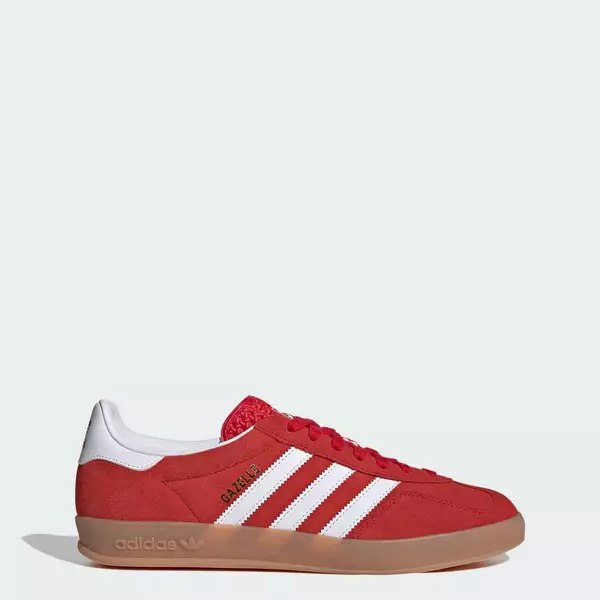 adidas Phong cách sống Giày Gazelle Indoor Unisex Đỏ JI2063