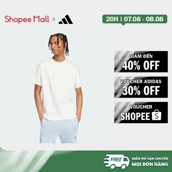 [Duy nhất 8.8 - VOUCHER 30%]adidas Phong cách sống Áo Thun ALL SZN Nam trắng IV5217