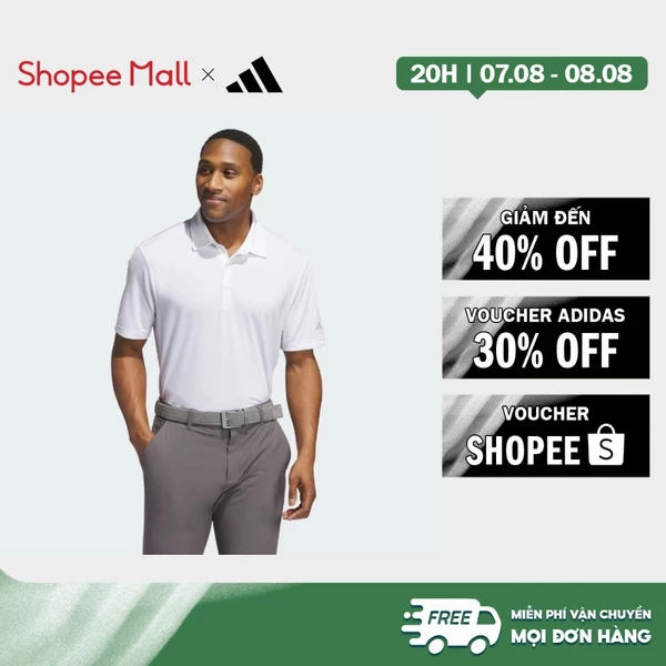 [Duy nhất 8.8 - VOUCHER 30%]adidas Đánh gôn Áo Polo Trơn Ultimate365 Nam trắng IS7344