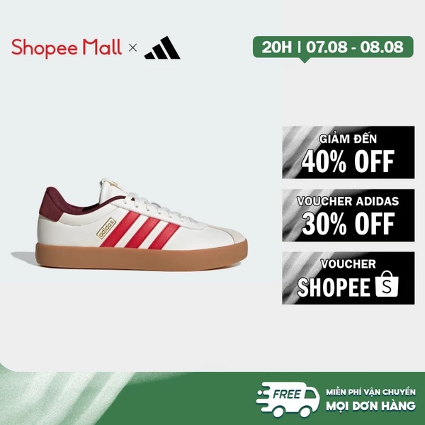 [Duy nhất 8.8 - VOUCHER 30%]adidas Phong cách sống Giày VL Court 3.0 Nam trắng JR8633