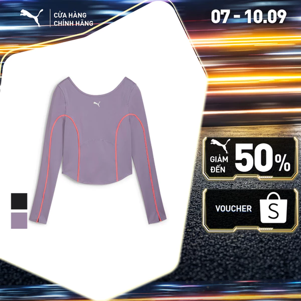 Áo Thun Tập Luyện PUMA Nữ CLOUDSPUN LS - SHIRT
