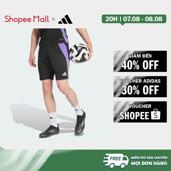 [Duy nhất 8.8 - VOUCHER 30%]adidas Bóng đá Quần Short Tập Luyện Tiro 24 Nam Đen JW4367