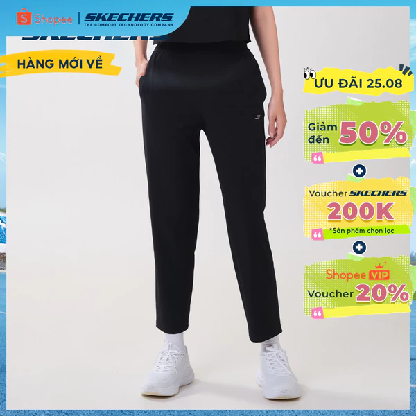 Quần Dài Thể Thao Nữ Skechers Walking Performance Pants - SP326W352-0018