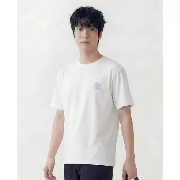 MLB - Áo thun unisex cổ tròn tay ngắn in họa tiết_3ATSN7663-50WHS