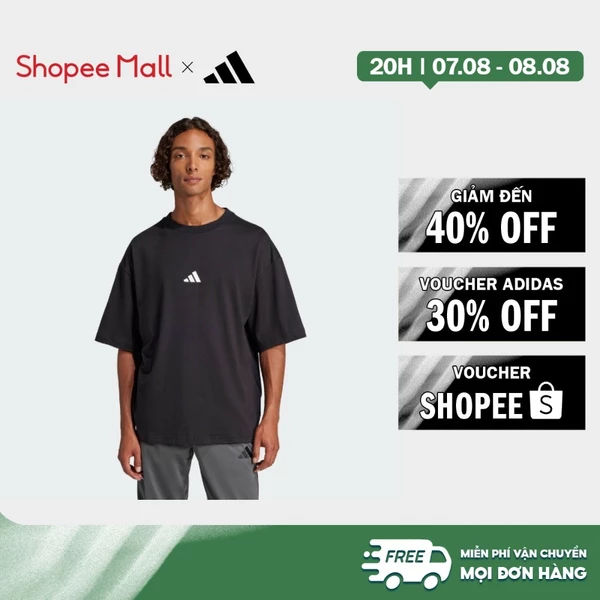 [Duy nhất 8.8 - VOUCHER 30%]adidas Lifestyle Future Icons Small Logo Tee Men Black JC5338