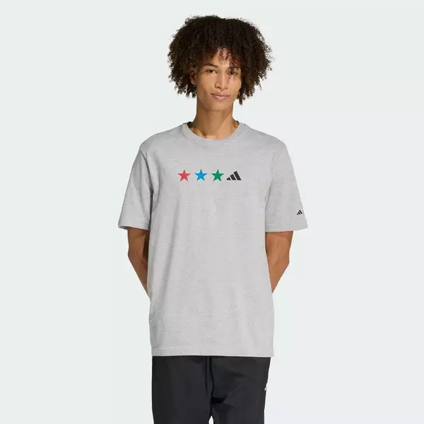adidas Phong cách sống Áo Thun Graphic FIFA World Cup 26™ Map Nam Xám KB2531