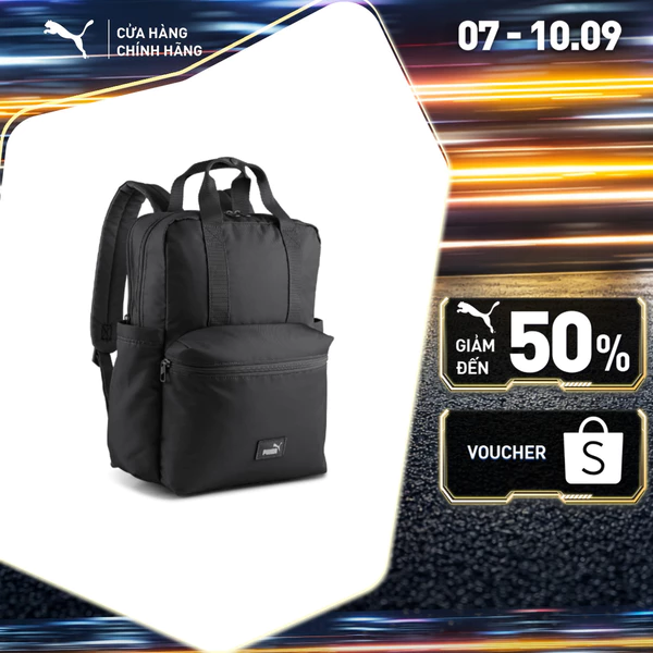 Balo Thời Trang PUMA Nữ PHASE COLLEGE Backpack Black Màu Đen