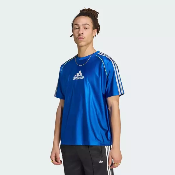 adidas Lifestyle BADGE OF SPORTS TEE Men Blue KC8623