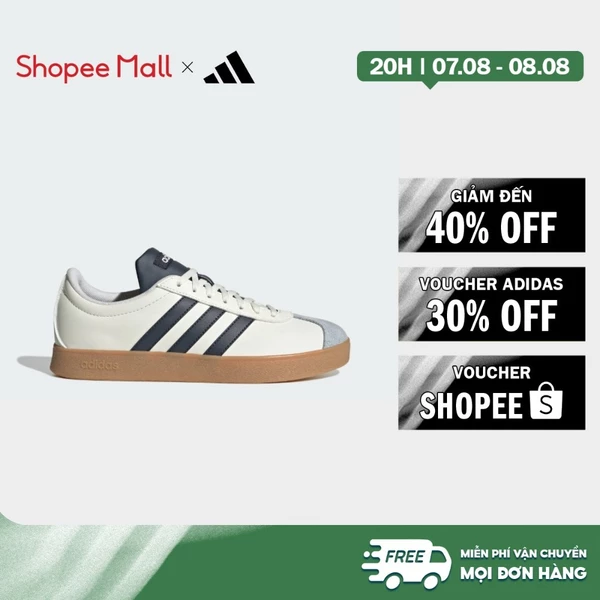 [Duy nhất 8.8 - VOUCHER 30%]adidas Phong cách sống Giày VL Court Base Nữ trắng JI1766