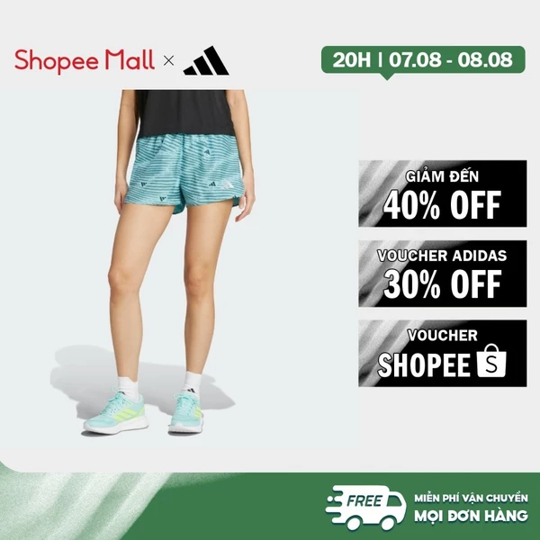 [Duy nhất 8.8 - VOUCHER 30%]adidas Chạy Quần Short Chạy Bộ Adi365 Essentials — Phiên Bản Brand Love Nữ Ngọc lam JN6142