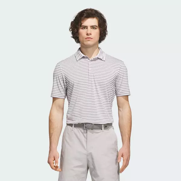 adidas Đánh gôn Áo Polo Kẻ Sọc Ultimate365 Nam Màu tím HZ6849