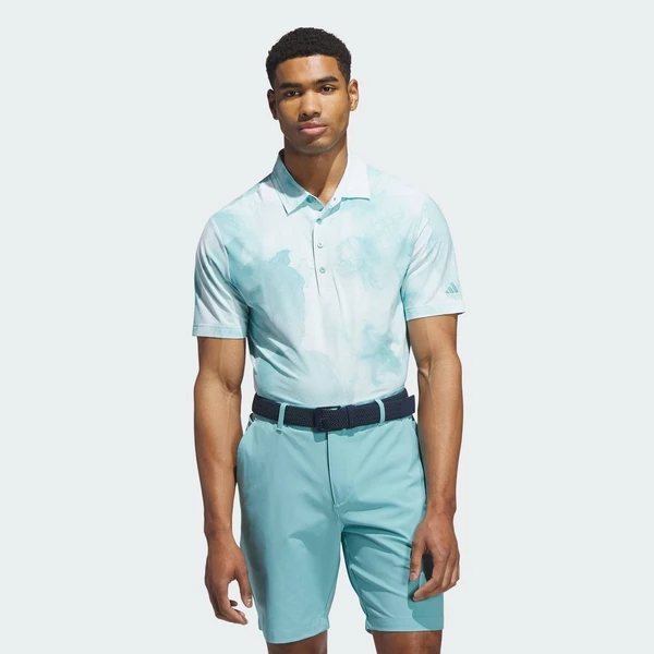 adidas Đánh gôn Áo Polo Tour Họa Tiết Cool Feeling Ultimate365 Nam Ngọc lam JY3962