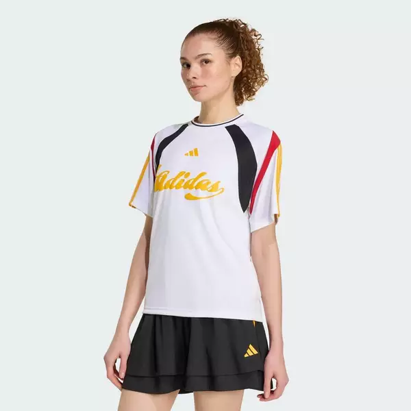 adidas Phong cách sống Áo Đấu House of Tiro Nữ trắng KB6128