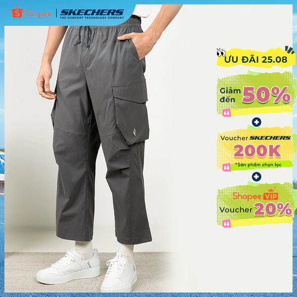 Quần Dài Thể Thao Nam Skechers Skechers Authentic - Trendy Pants - SL425M417-00CA