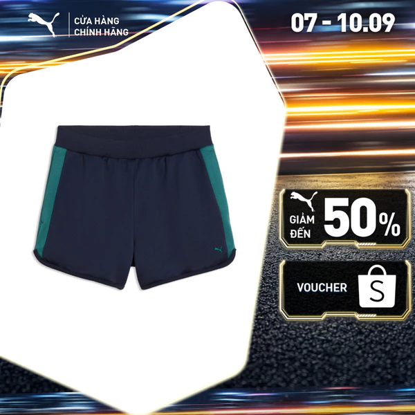 Quần Đùi Thời Trang PUMA Nam T7 Knit Shorts Navy Màu Xanh