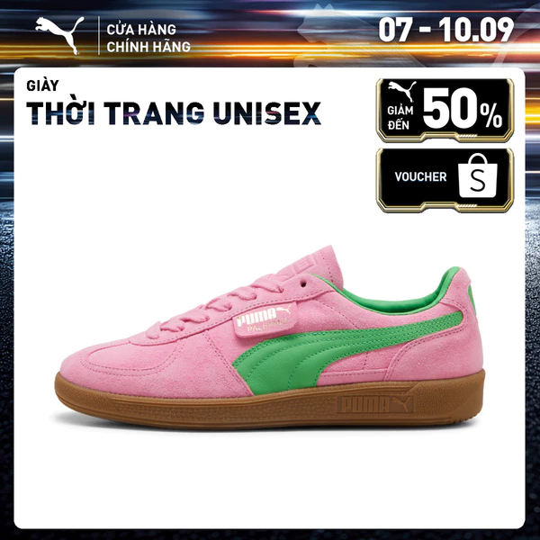 Giày Thời Trang PUMA Unisex Palermo Special Pink Delight-Green-Gum Màu Hồng