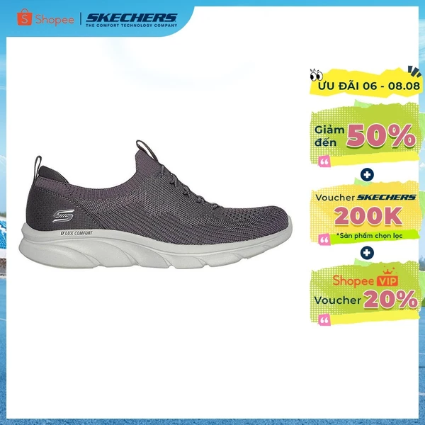 Giày Thể Thao Nữ Skechers Sport Active D'Lux Comfort Bonus Prize - 104335-CHAR Air-Cooled Memory Foam Online Sale