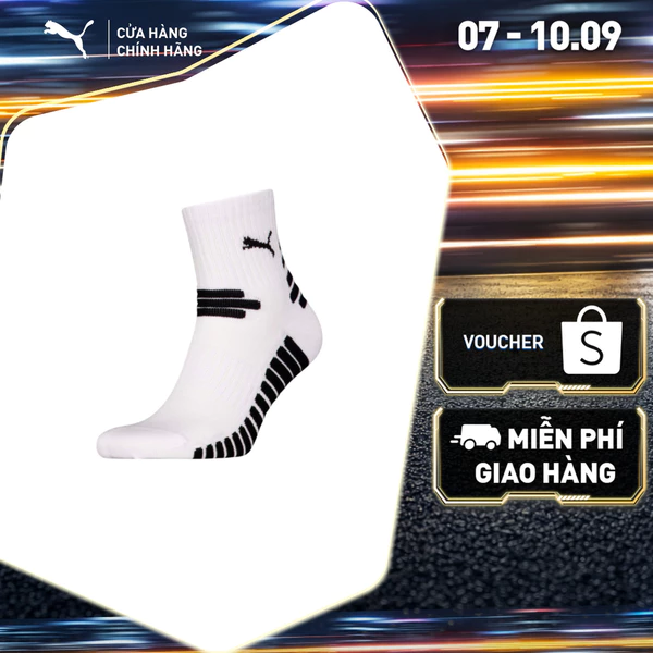 Vớ Thời Trang PUMA Unisex Various U Basketball L Quarter White Màu Trắng