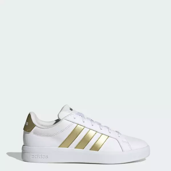 adidas Phong cách sống Giày GRAND COURT BASE 3.0 Nữ trắng KK4836