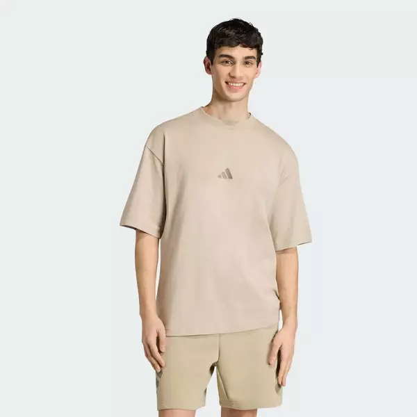 adidas Phong cách sống Áo thun Future Icons logo nhỏ Nam nâu KD7650
