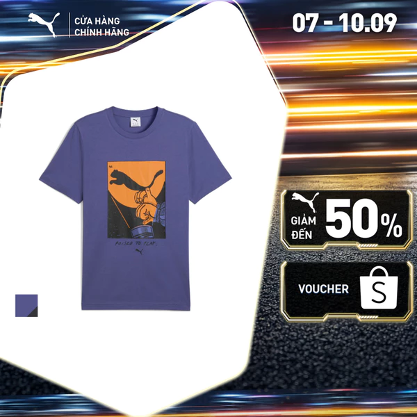 Áo Thun Thời Trang PUMA Nam GRAPHICS Shadow Play Tee